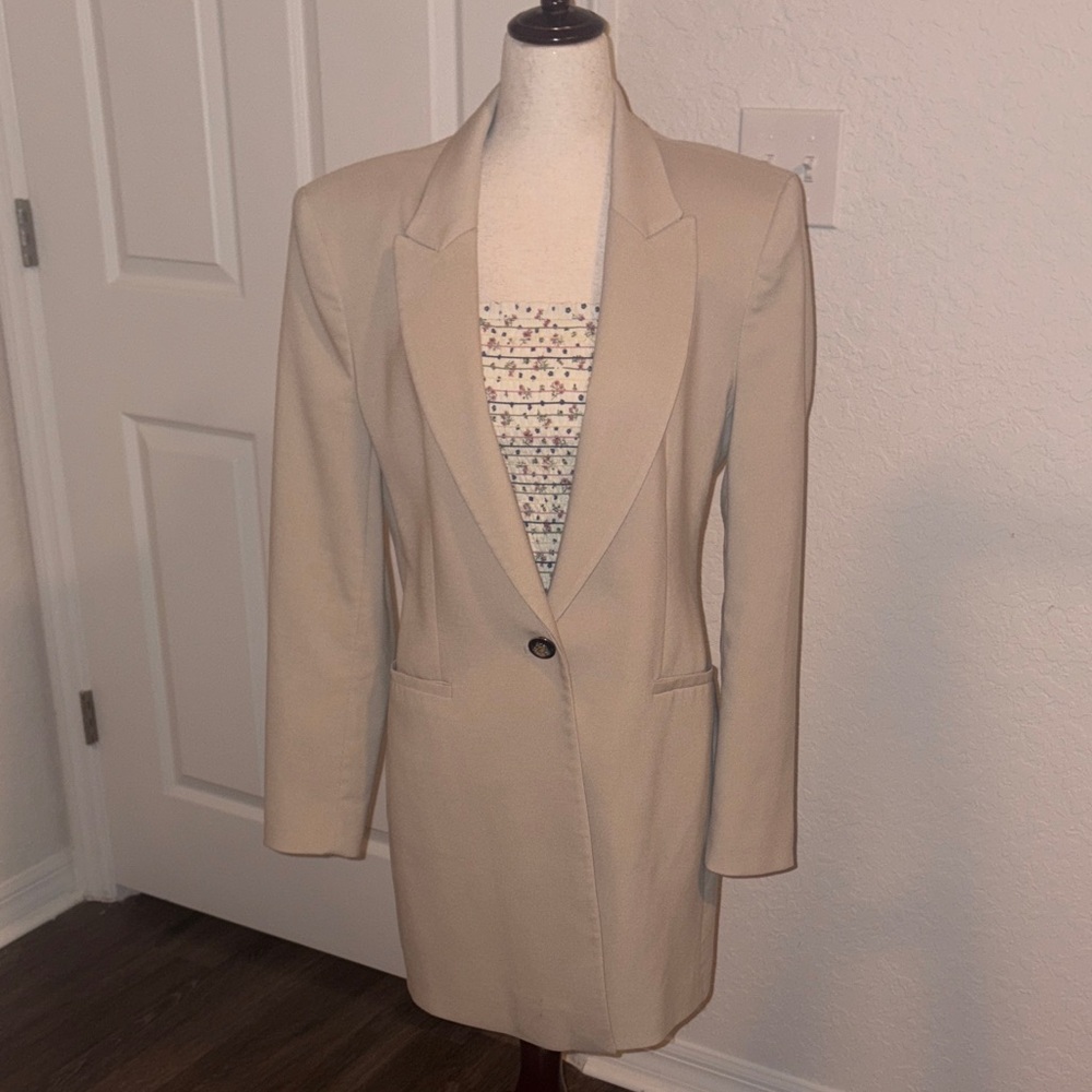 Zara Cream Women's Blazer